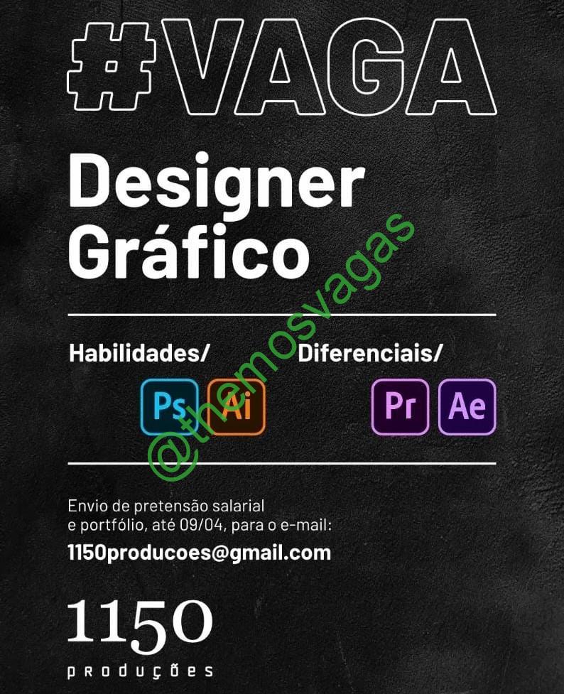 Designer Gr Fico Teresina Pi Vaga S Themos Vagas Empregos