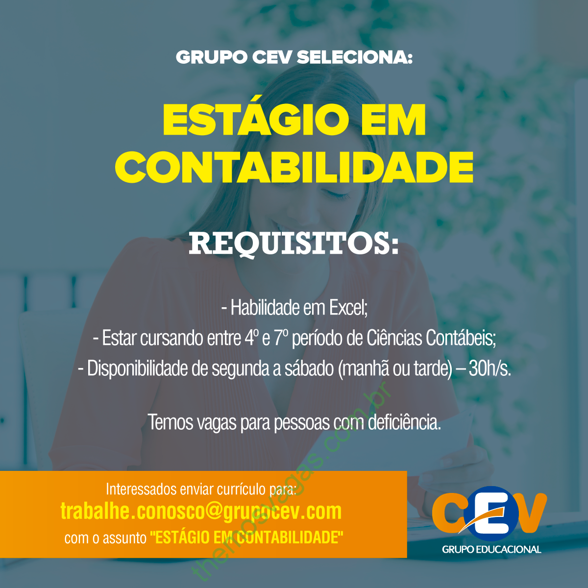 Estagiário de contabilidade