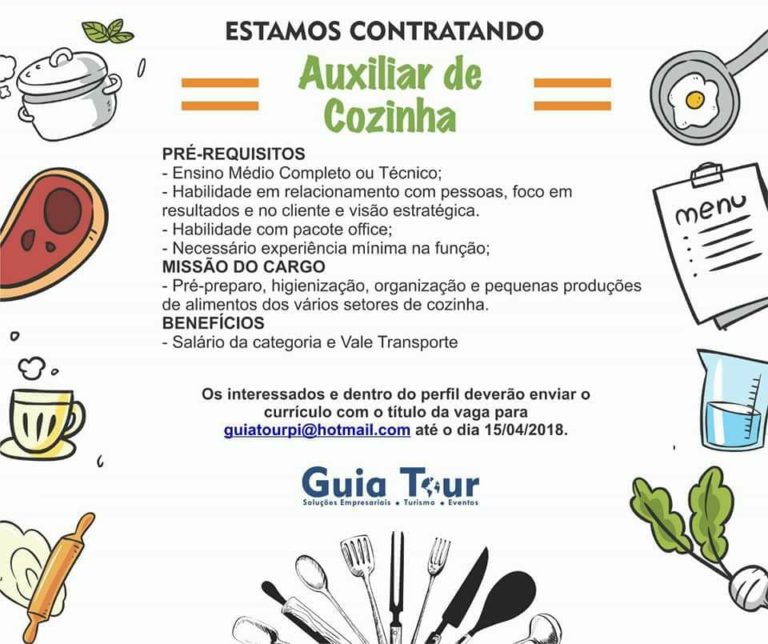 Vaga Auxiliar De Cozinha Themos Vagas Empregos E Estágiosthemos Vagas Empregos E Estágios 9374