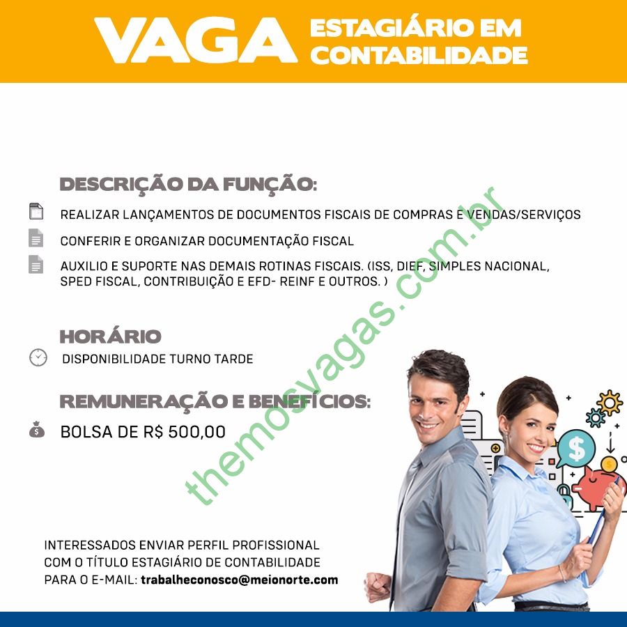 Estagiário de contabilidade