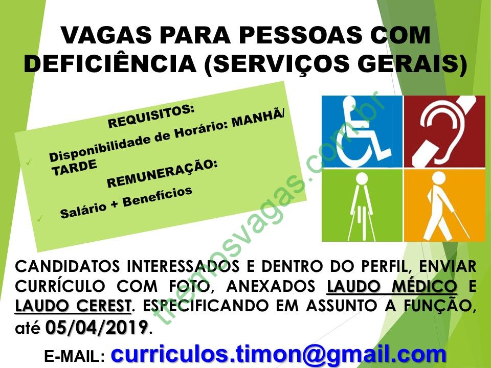 Vaga Para Pessoa Com Deficiência Em Timon Ma Themos Vagas Empregos E Estágiosthemos Vagas 6646