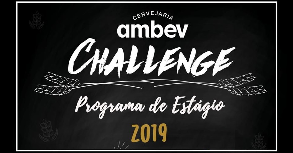 Ambev Challenge: Programa de Estágio 2019 – Inscrições até 05/05