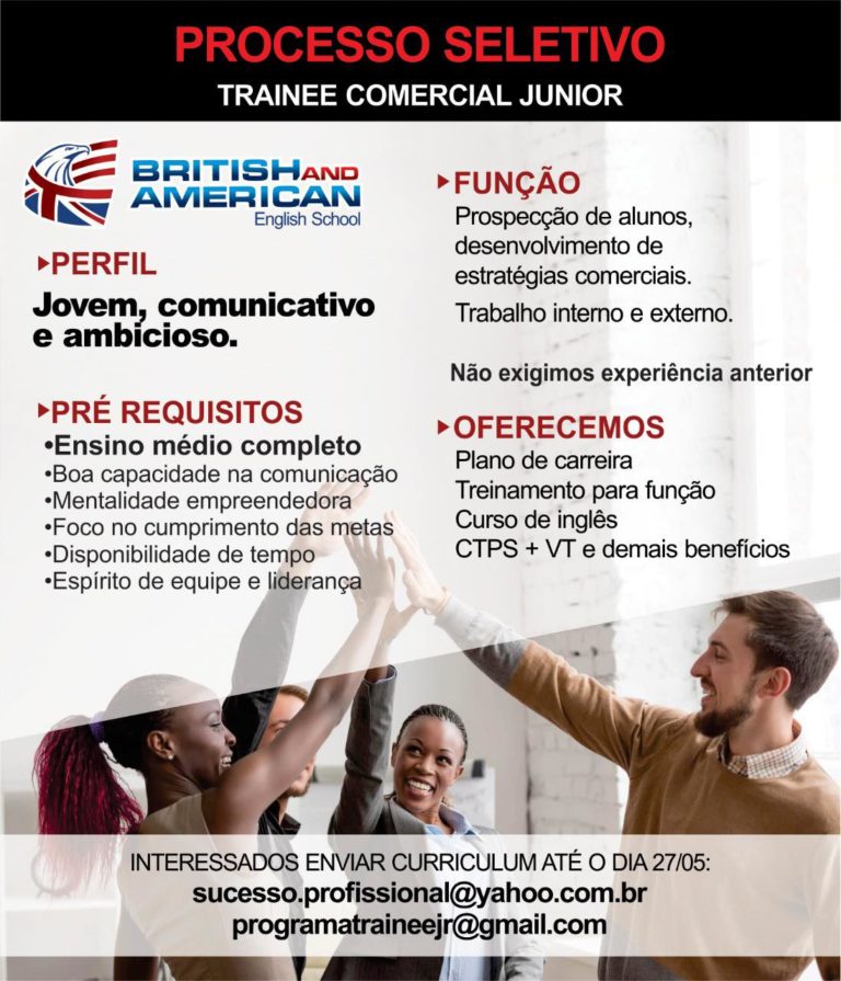 Trainee Comercial Junior em Teresina PI Themos Vagas Empregos e