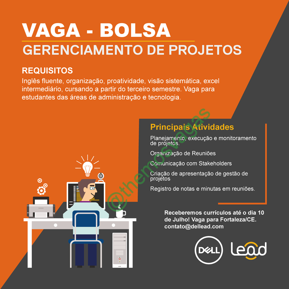 Control Desk, Fortaleza – CE, 01 vaga(s)