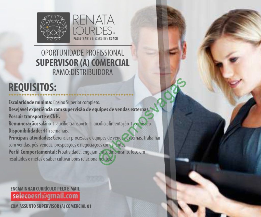 Supervisora Comercial 01 Vagas Teresina Pi Themos Vagas Empregos E Estágiosthemos 4373