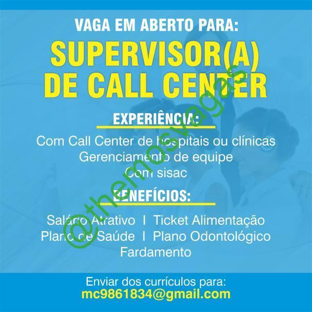 Exemplo De Curriculo Para Substituto De Supervisor De Call Center