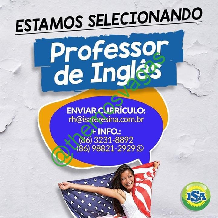 Professor de Inglês com experiência - Vagas de emprego - Adrianópolis,  Manaus 1238155828