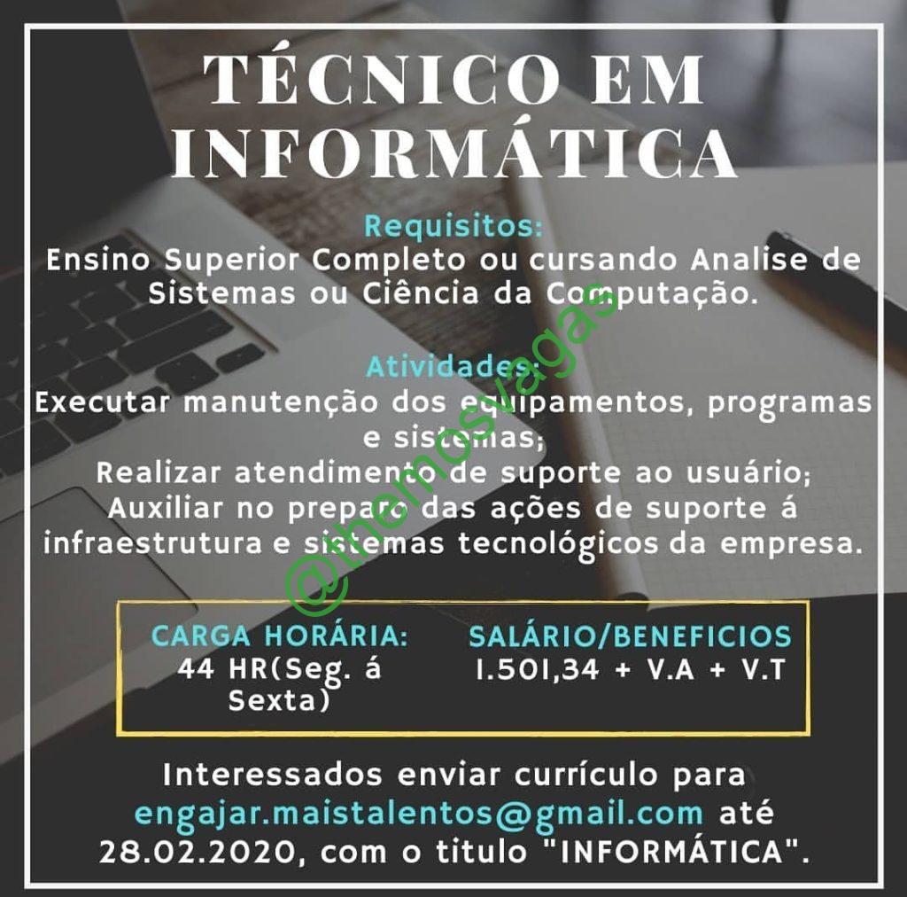 Técnico Em Informática 01 Vagas Teresina Pi Themos Vagas Empregos E Estágiosthemos 1150