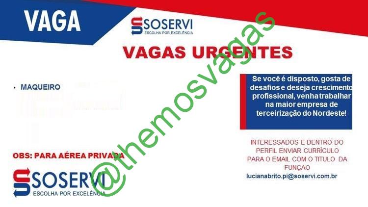 Informação da vaga