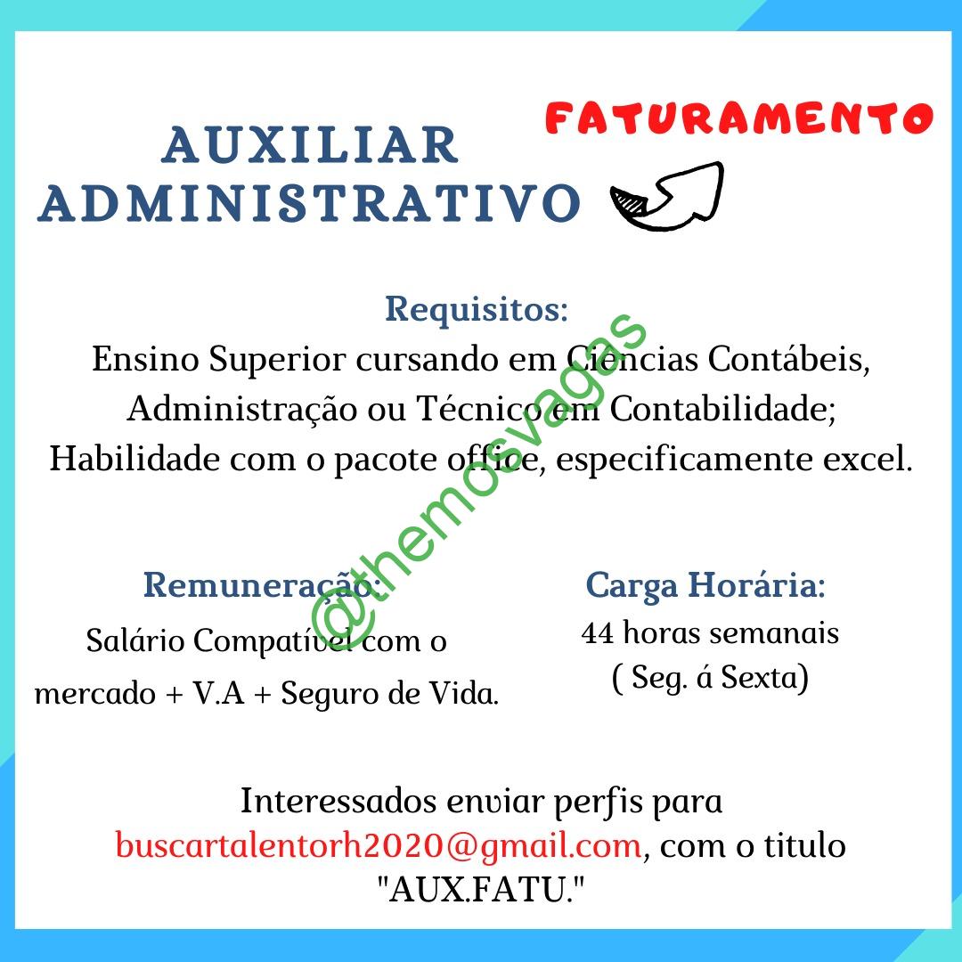 Vaga de emprego para auxiliar administrativo – Café Mutuca