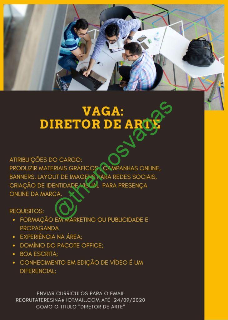 Diretor De Arte Teresina Pi 01 Vaga S Themos Vagas Empregos