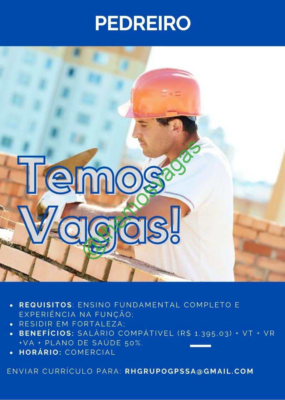 Pedreiro Fortaleza – Ce 01 Vaga S Themos Vagas Empregos E