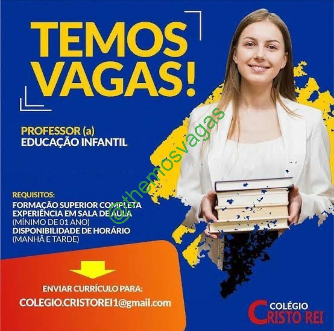 Professora Infantil Teresina Pi 01 Vagas Themos Vagas Empregos E Estágiosthemos 8980