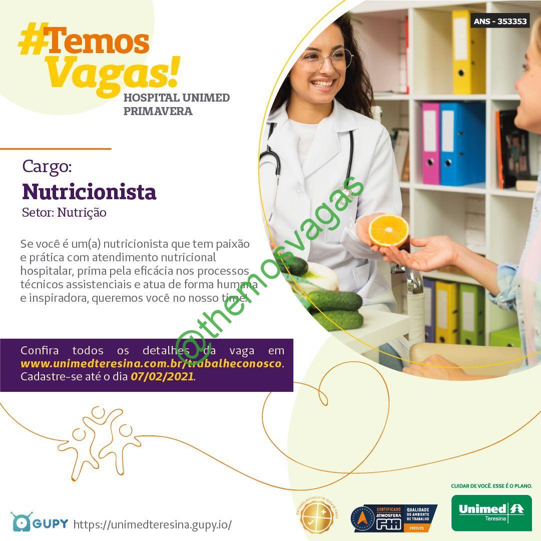 Nutricionista Teresina PI 01 vaga(s) Themos Vagas Empregos e