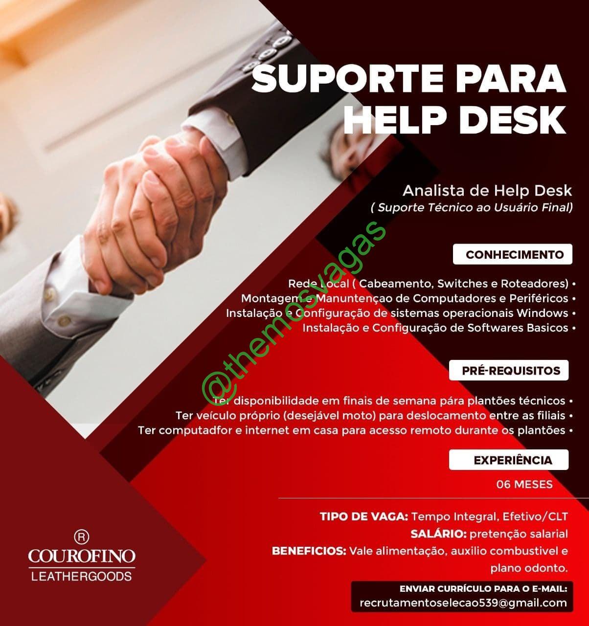 Control Desk, Fortaleza – CE, 01 vaga(s)