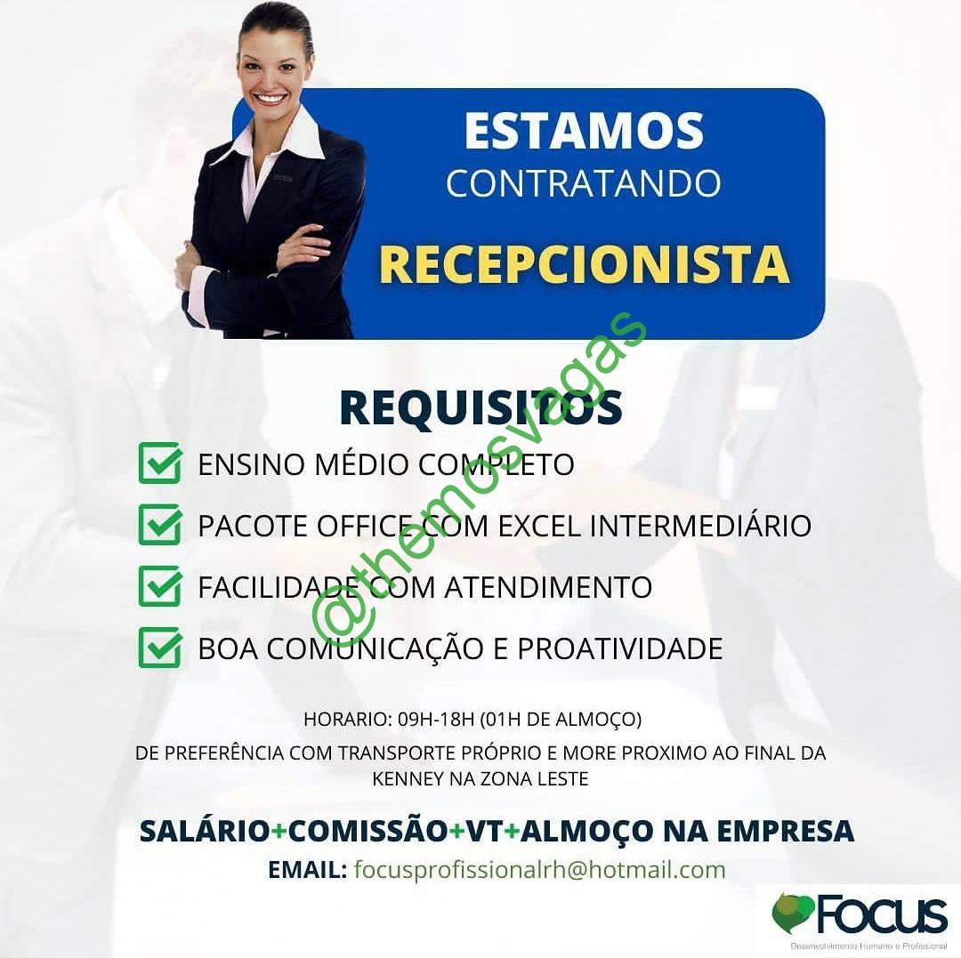 Recepcionista, Barras – PI, 01 vaga(s), Themos Vagas, Empregos e  EstágiosThemos Vagas