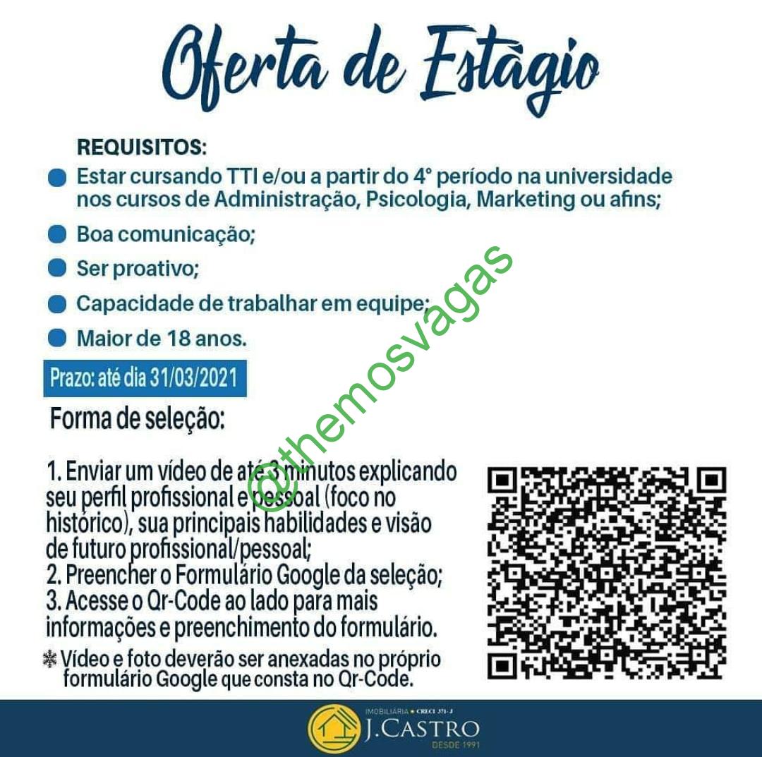 Estágio Superior | Parnaíba – PI | 01 vaga(s) | Themos Vagas | Empregos e  EstágiosThemos Vagas | Empregos e Estágios