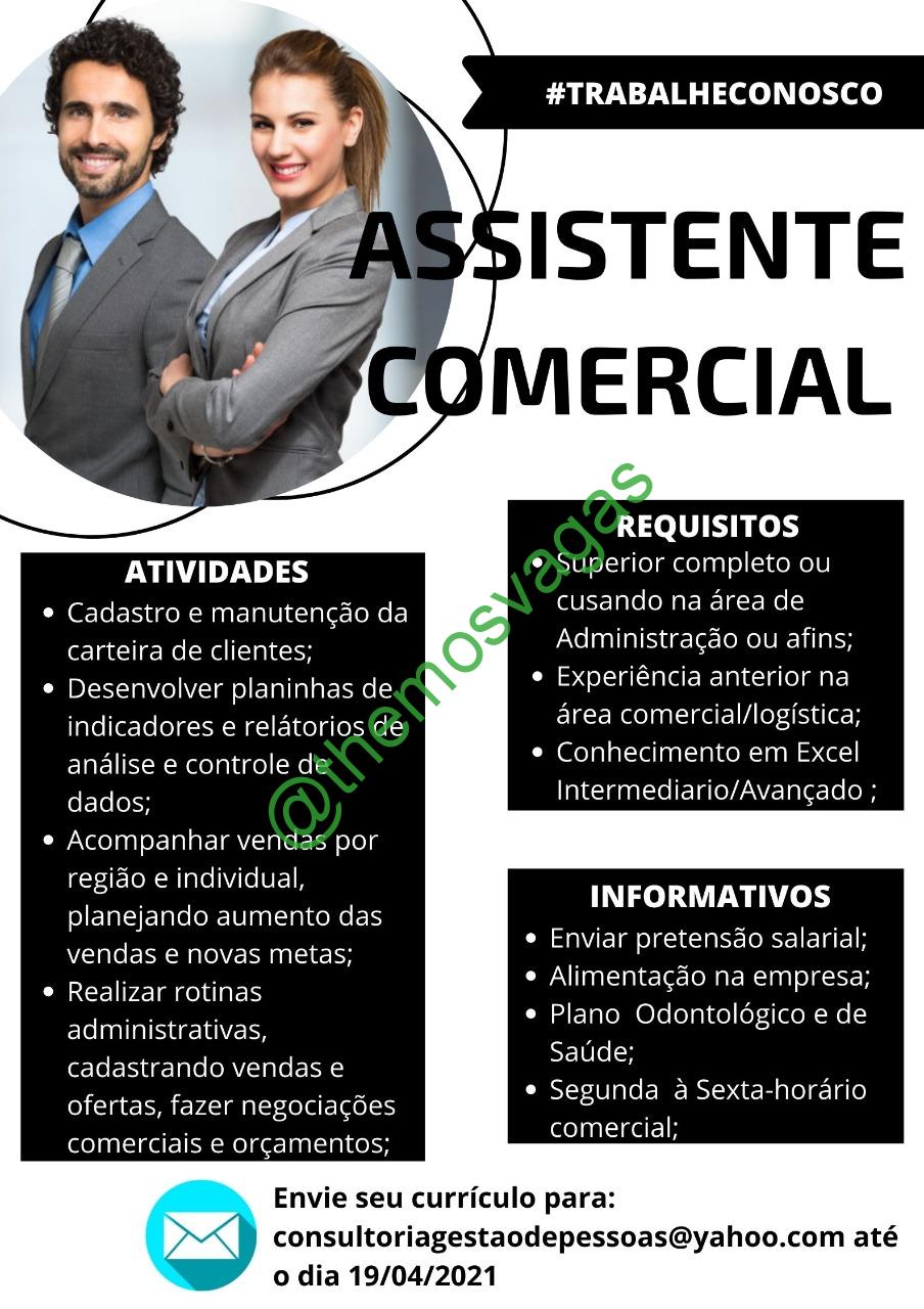 Assistente Comercial Fortaleza Ce 01 Vagas Themos Vagas Empregos E Estágiosthemos 