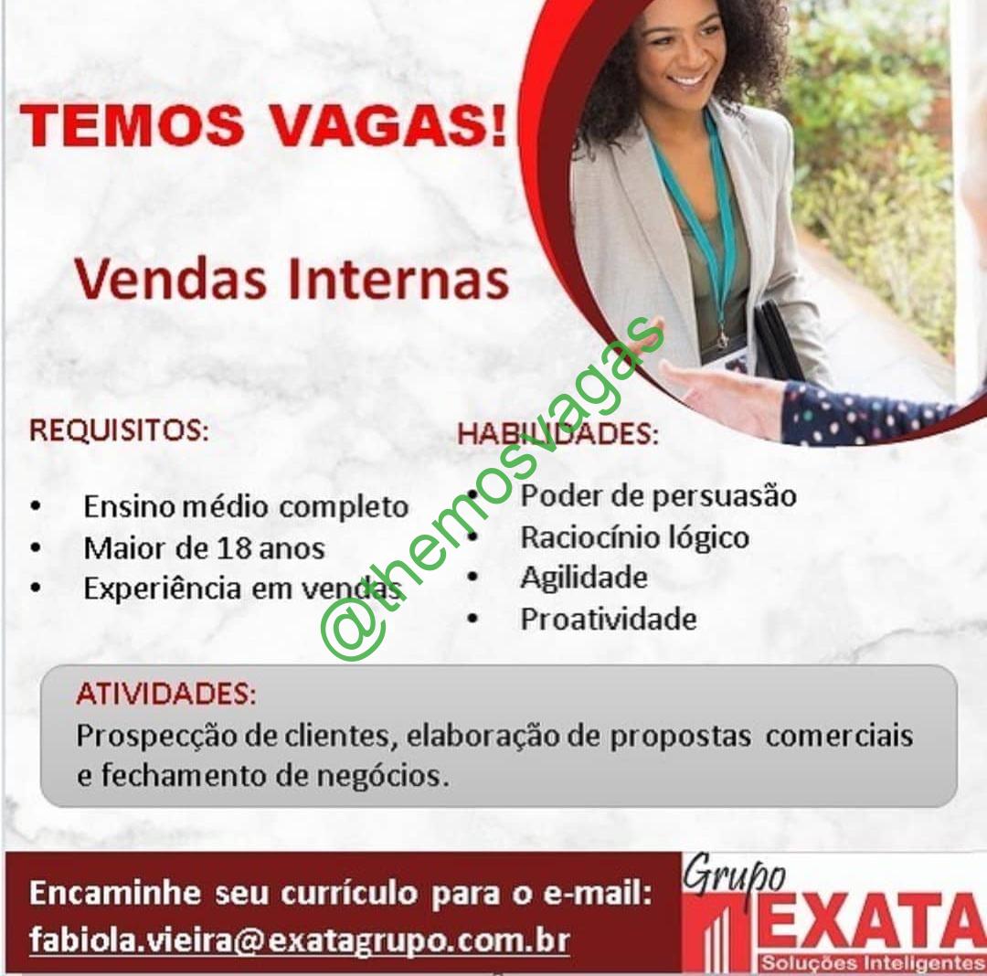 Vendedor Interno Fortaleza Ce 01 Vagaa Themos Vagas Empregos E Estágiosthemos Vagas 7068