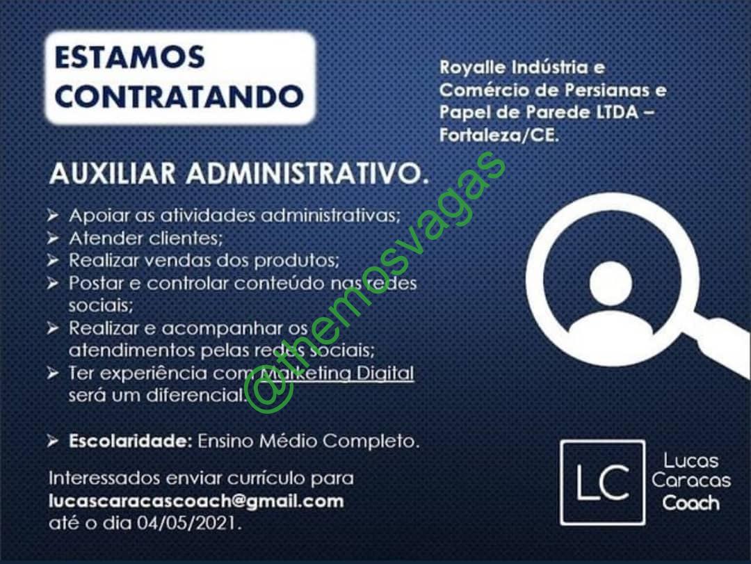 Auxiliar Ambiental, Fortaleza – CE, 01 vaga(s)