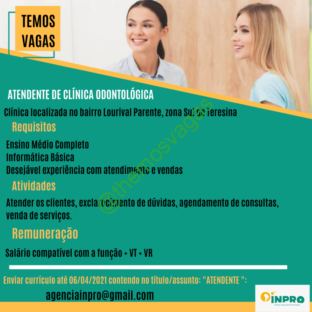 Atendente Teresina Pi 01 Vagas Themos Vagas Empregos E Estágiosthemos Vagas 5376