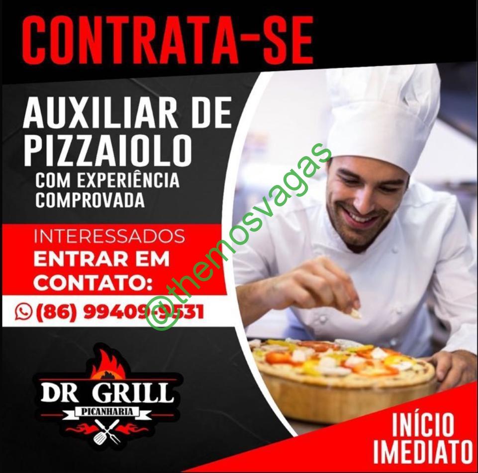 Contrata se auxiliar de pizzaiolo - Vagas de emprego - Iguaçu, Fazenda Rio  Grande 1229875843