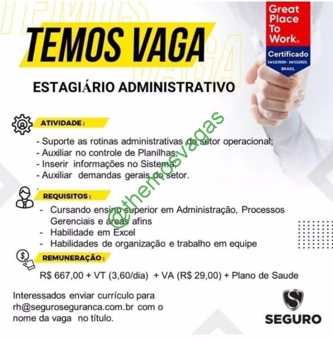 Estágio Administrativo Fortaleza Ce 01 Vagas Themos Vagas Empregos E Estágiosthemos 3552