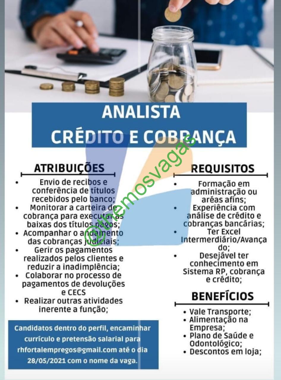 438 vagas de Analista de crédito e cobrança – Brasil