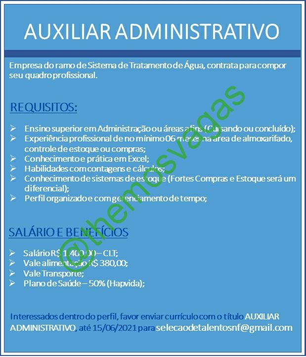 Auxiliar Ambiental, Fortaleza – CE, 01 vaga(s)