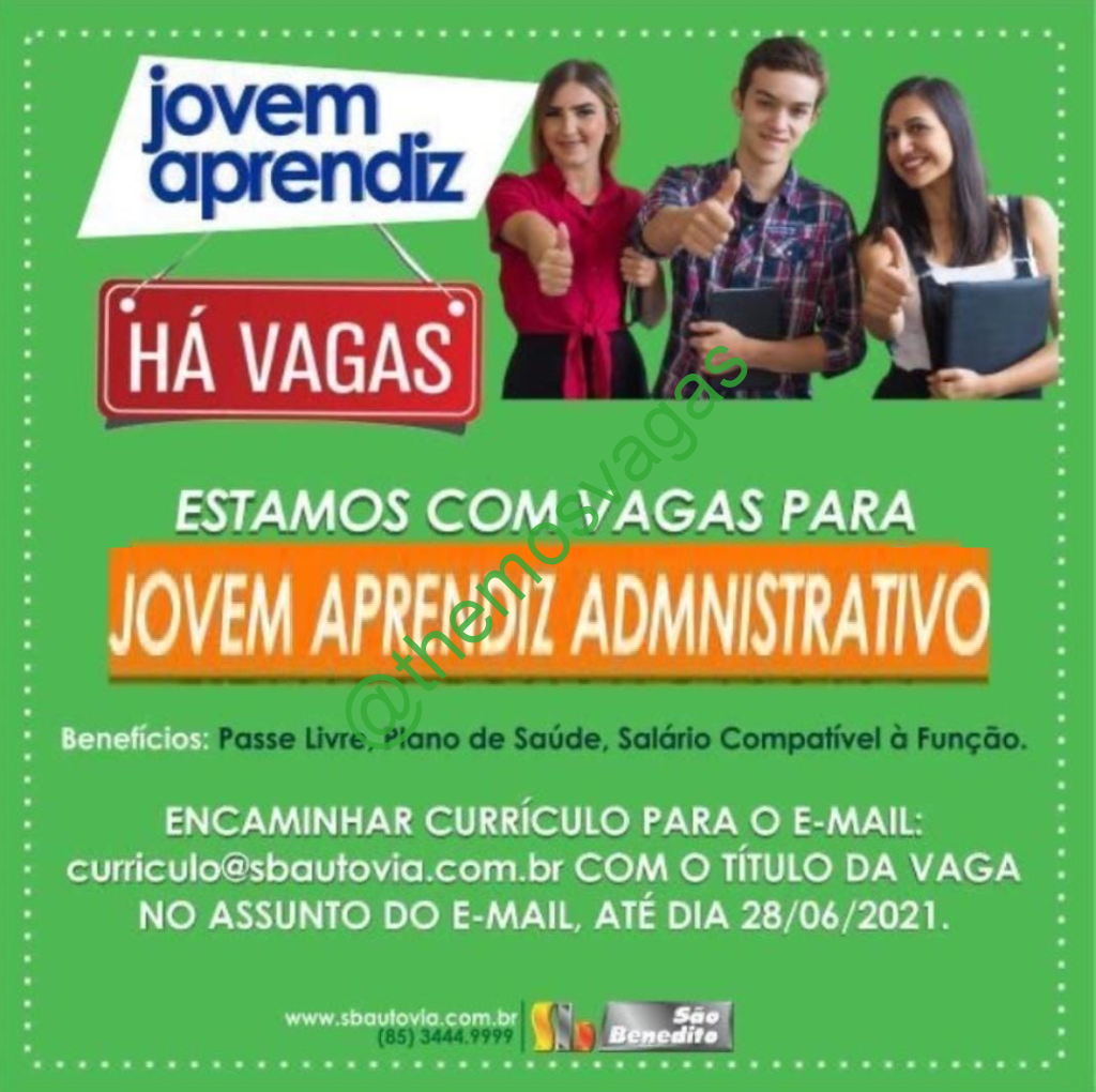 Jovem Aprendiz | Fortaleza – CE | 01 Vaga(s) | Themos Vagas | Empregos ...