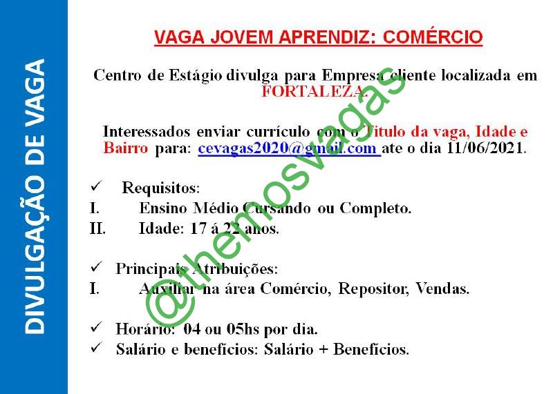 Control Desk, Fortaleza – CE, 01 vaga(s)