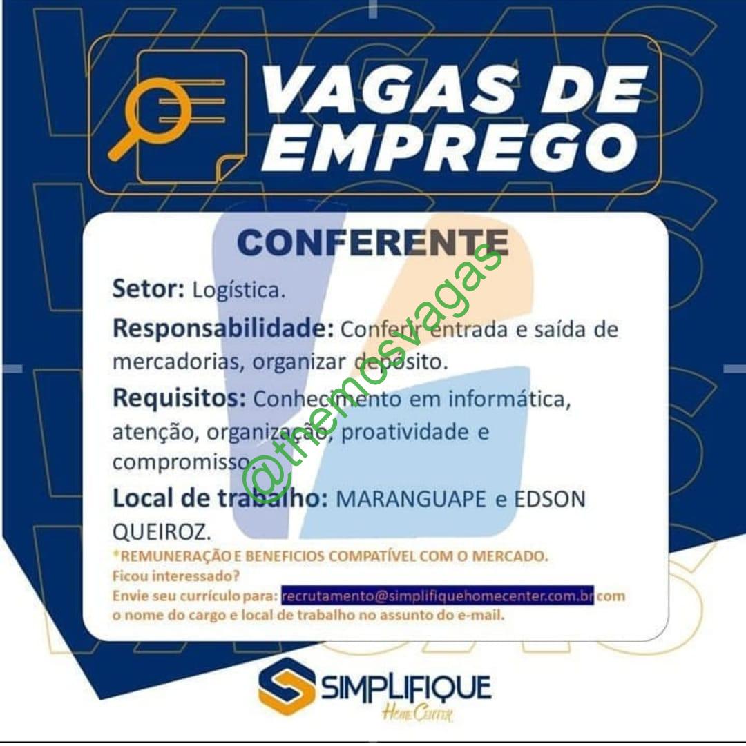 Conferente Fortaleza – Ce 01 Vaga S Themos Vagas Empregos E