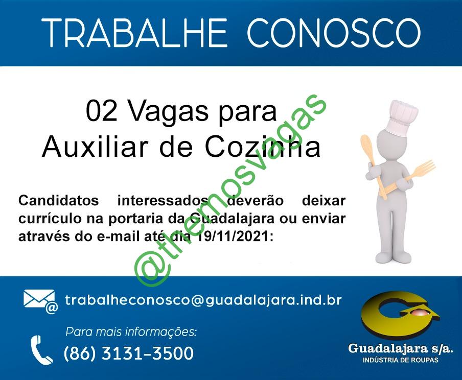 Auxiliar de Cozinha, Teresina – PI, 01 vaga(s), Themos Vagas, Empregos  e EstágiosThemos Vagas