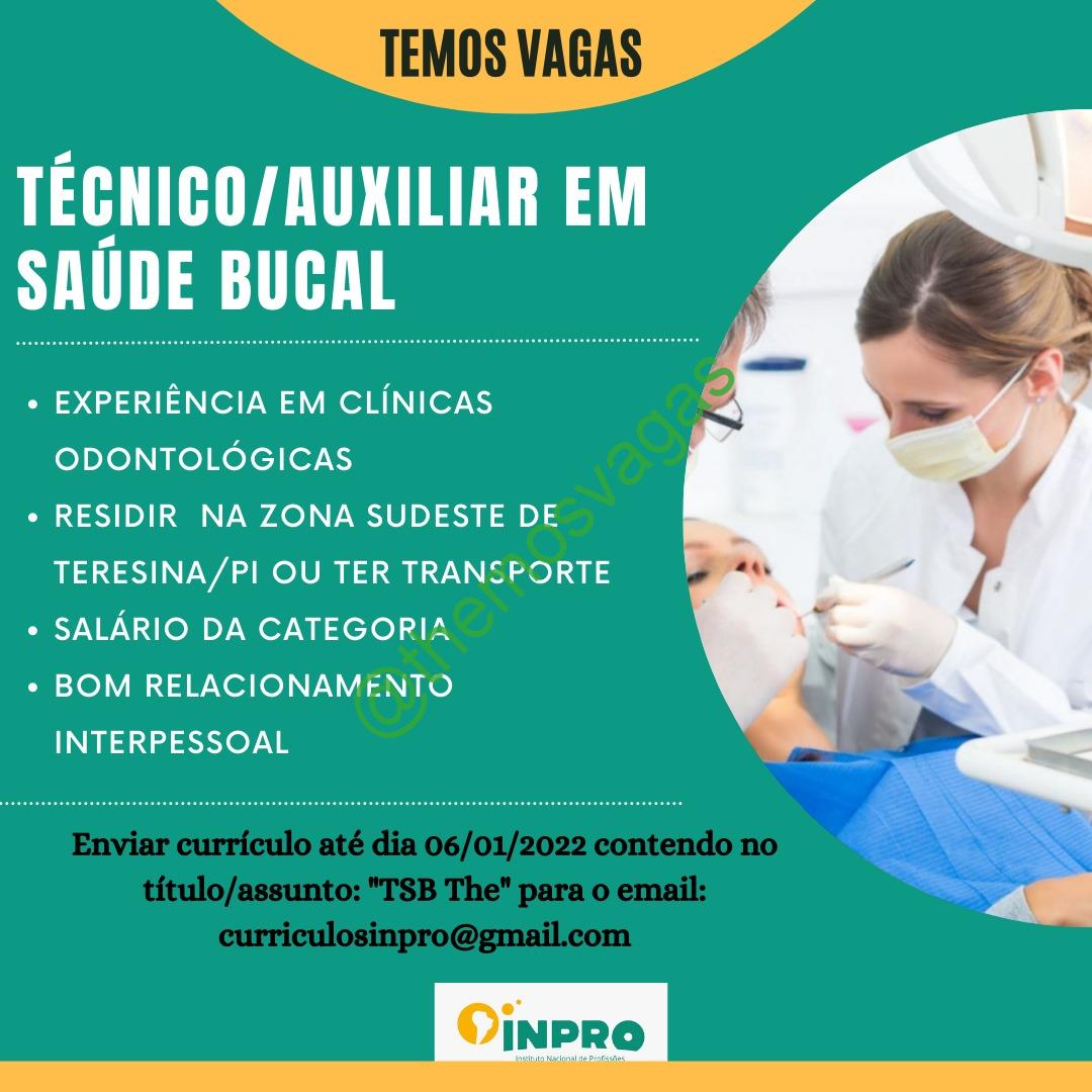 Exemplo De Descriçao De Cargo De Tecnico Em Saude Bucal