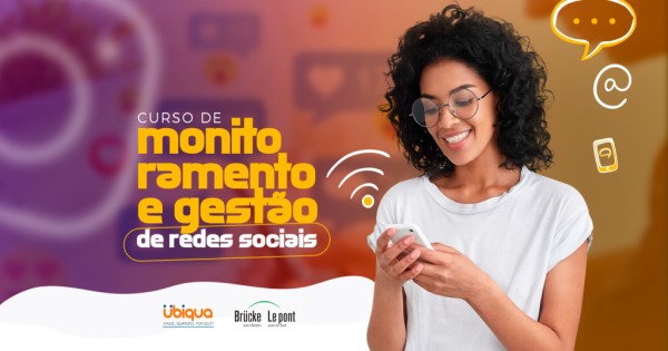 Instituto Ubíqua abre curso gratuito de ‘Monitoramento e Gestão de Redes Sociais’ em Teresina e região