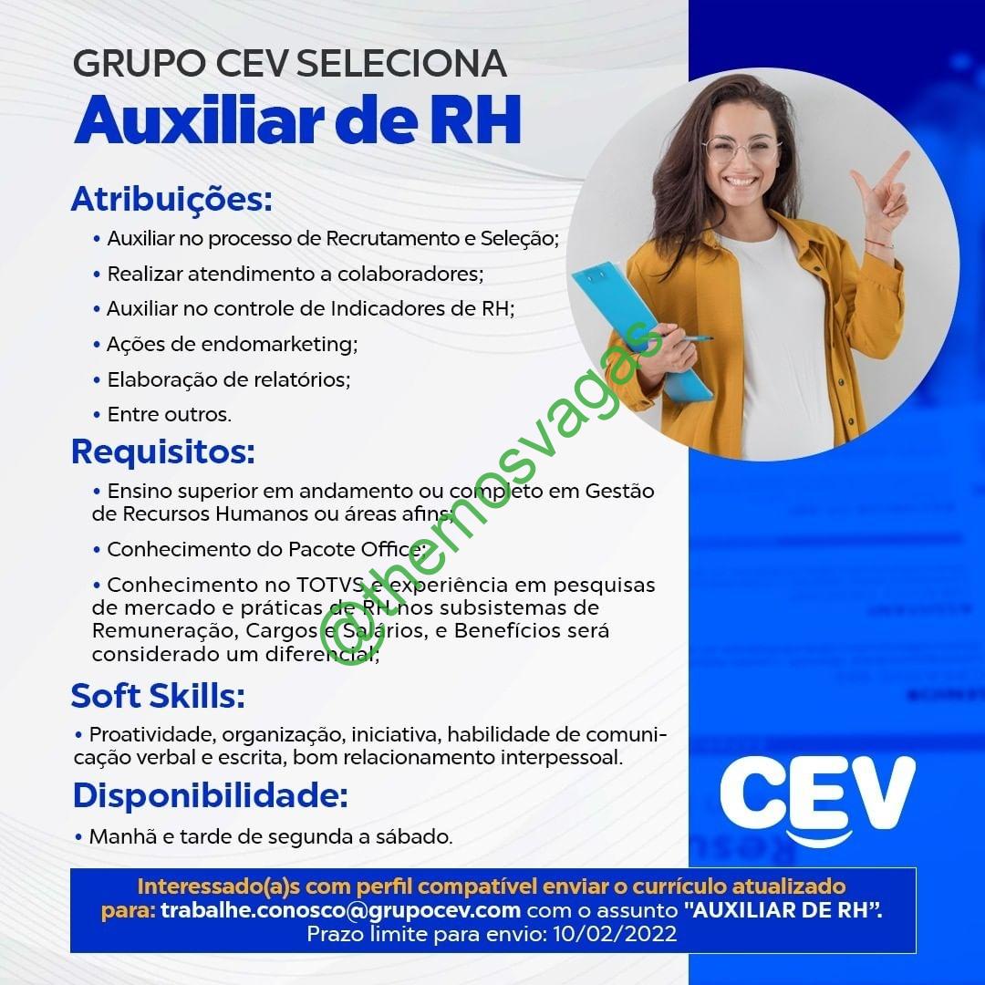 Vaga de Emprego de Assistente de Recursos Humanos, Campinas / SP