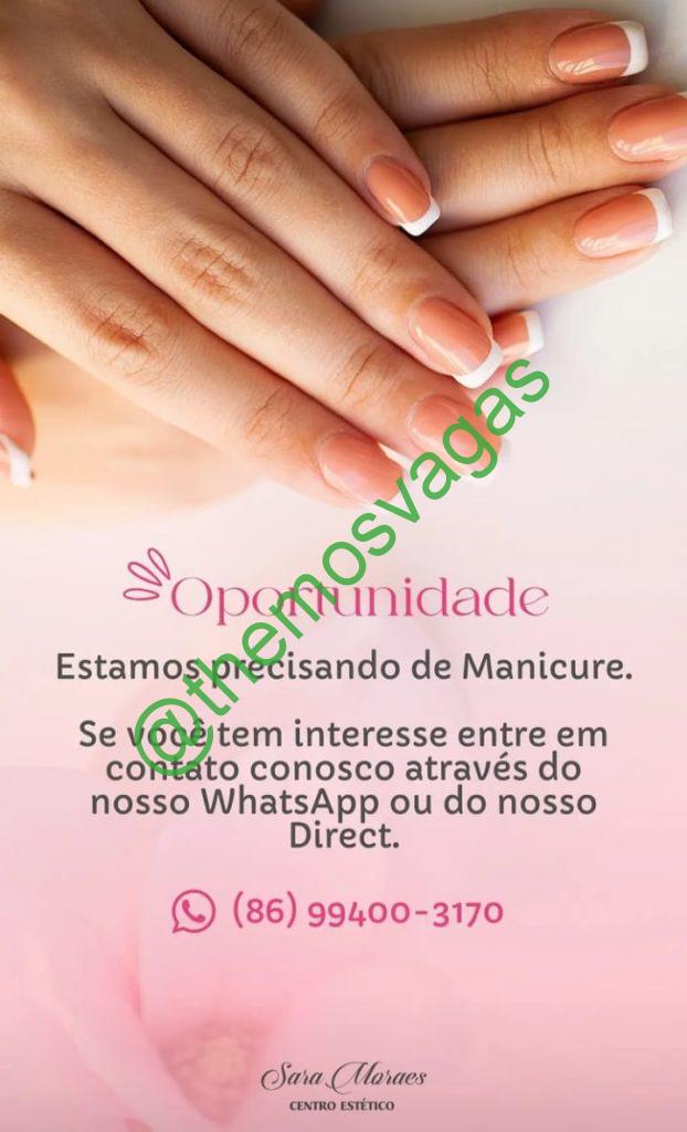 Manicure Parnaíba Pi 01 Vagas Themos Vagas Empregos E Estágiosthemos Vagas