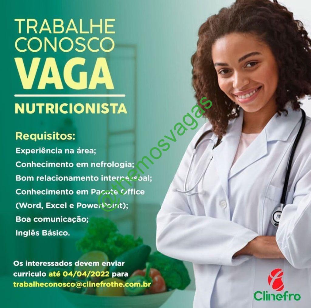 Nutricionista Teresina PI 01 vaga(s) Themos Vagas Empregos e