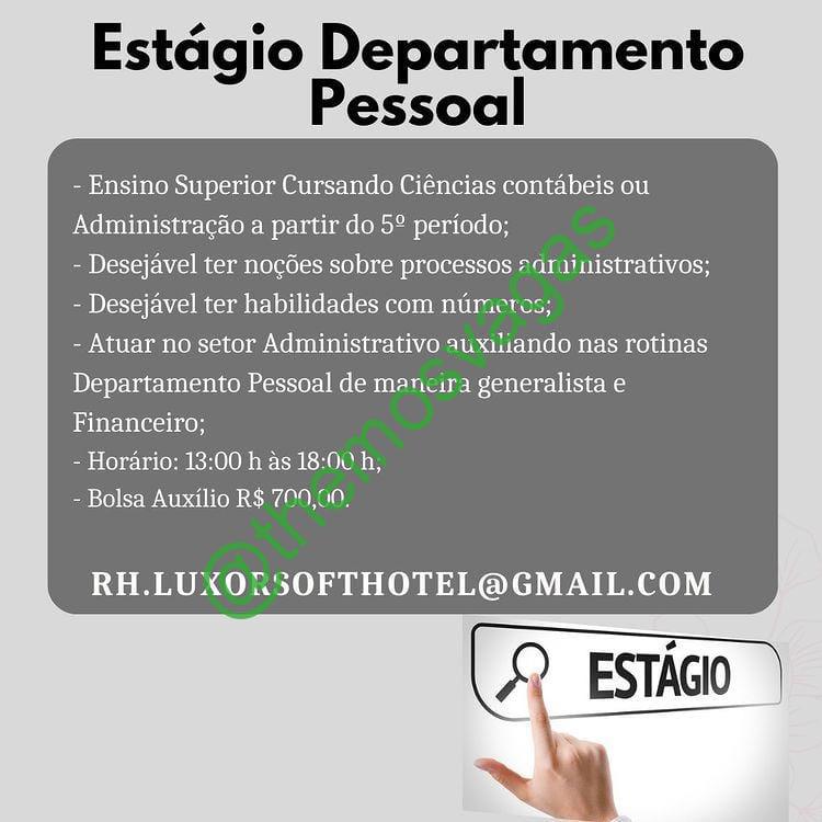 Estágio Em Departamento Pessoal Teresina Pi 01 Vagas Themos Vagas Empregos E 7144