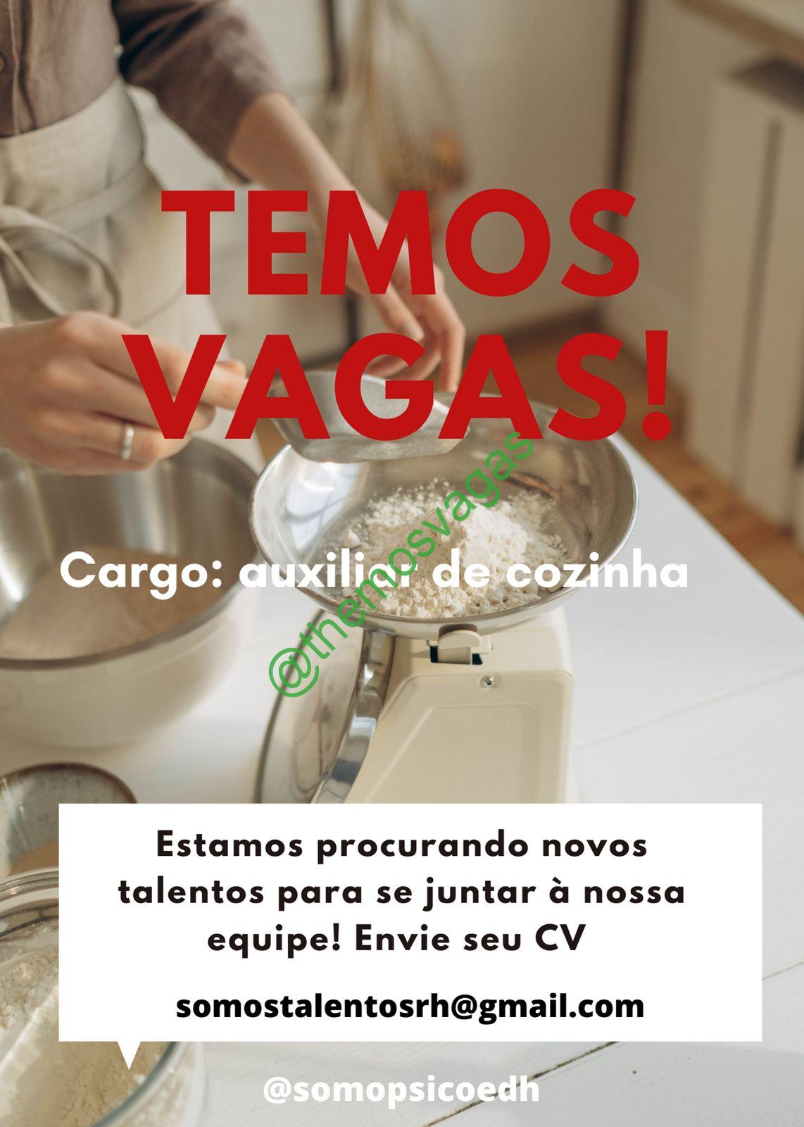 Auxiliar de Cozinha, Teresina – PI, 01 vaga(s), Themos Vagas, Empregos  e EstágiosThemos Vagas