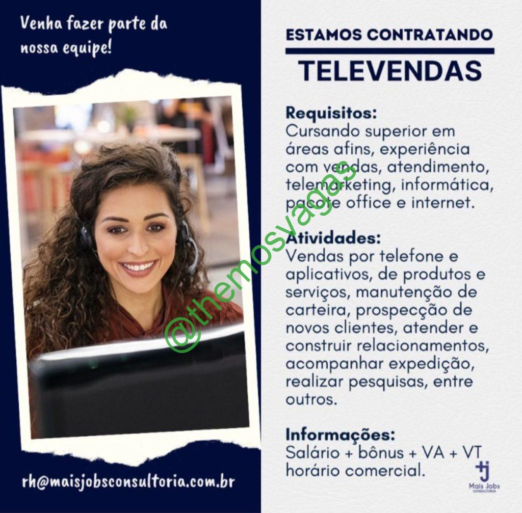 Vaga De Televendas Fortaleza – Ce 01 Vaga S Themos Vagas