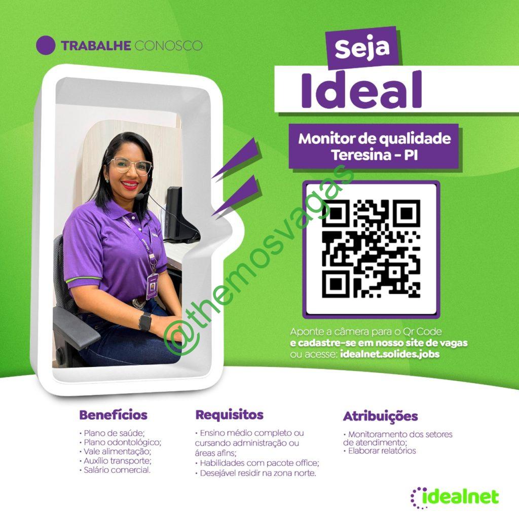 Monitor de Qualidade Teresina PI 01 vaga(s) Themos Vagas
