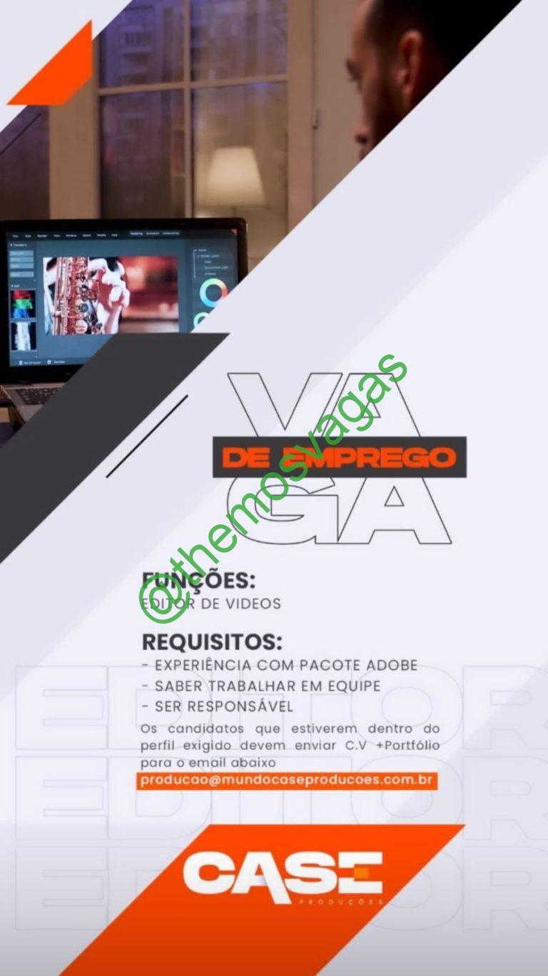 Editor de v deos teresina pi 01 vaga s themos vagas empregos