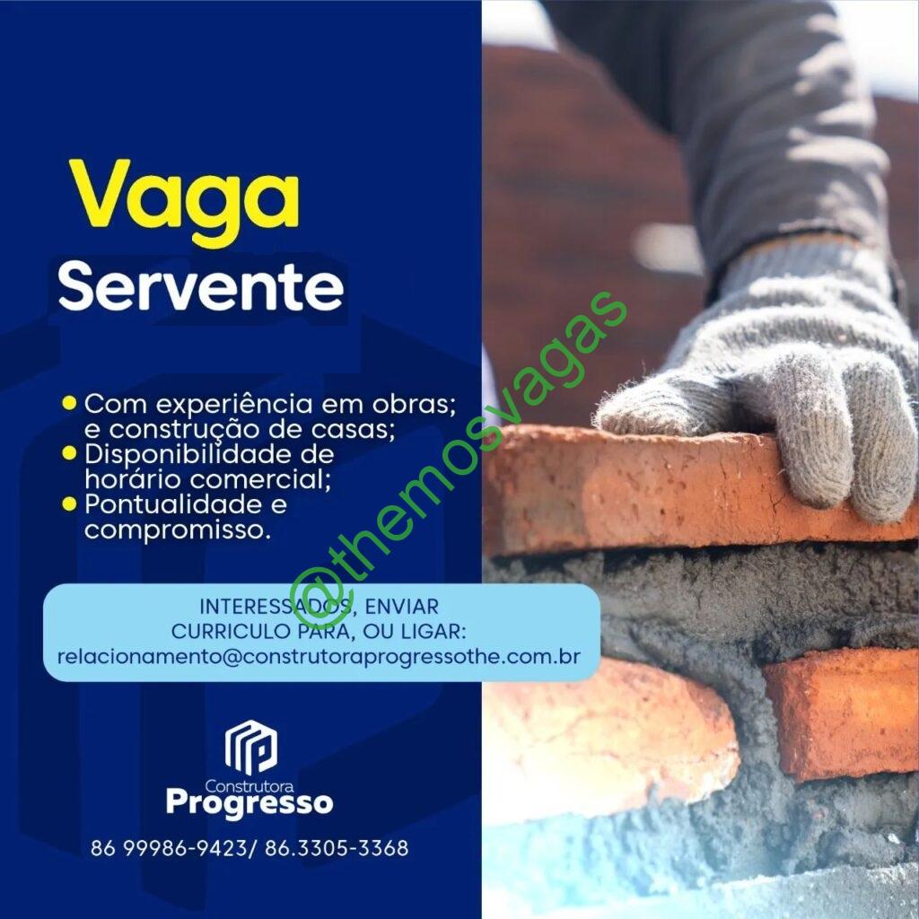 Servente Teresina Pi 01 Vagas Themos Vagas Empregos E Estágiosthemos Vagas 7382