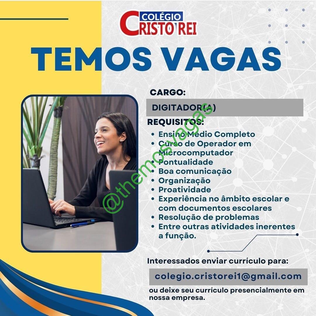 Digitador(a), Timon – MA, 01 vaga(s), Themos Vagas, Empregos e  EstágiosThemos Vagas