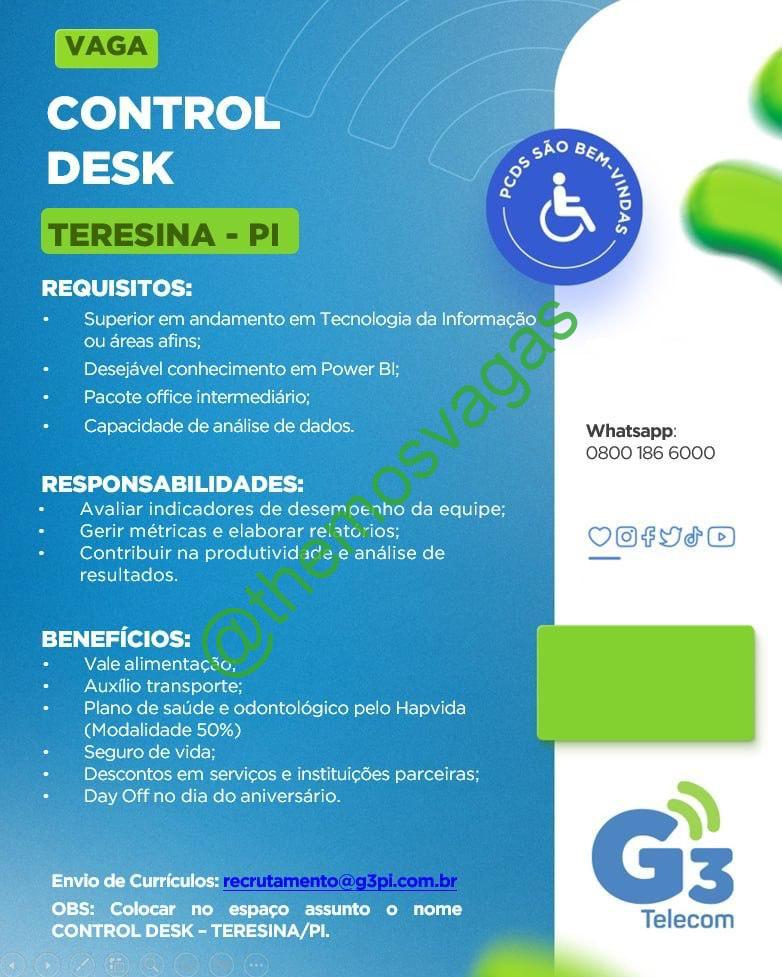 Vagas de Emprego TIME CONTROL