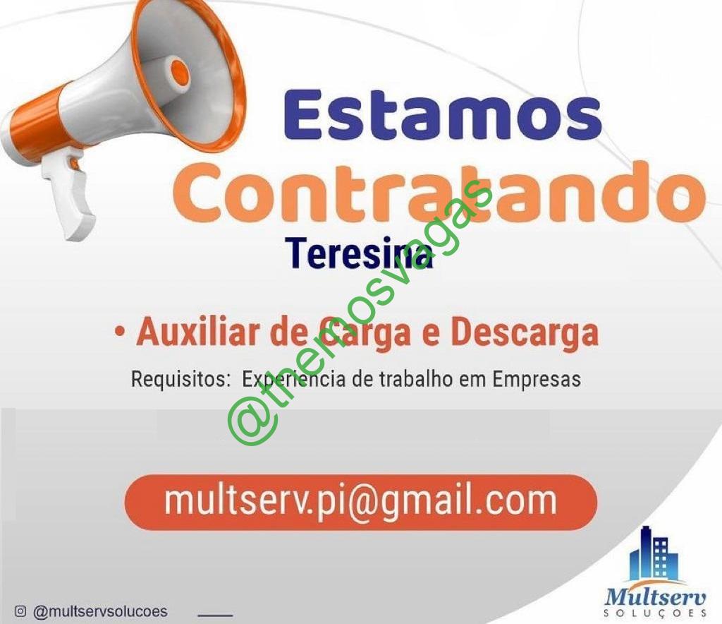 Auxiliar de Carga e Descarga Teresina PI 05 vaga(s) Themos