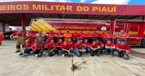 Corpo de Bombeiros abre inscrições para programa Bombeiro Mirim em Teresina; veja como participar