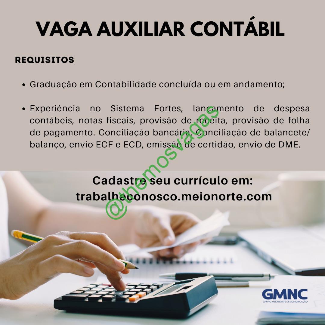 Auxiliar Contábil Teresina Pi 01 Vagas Themos Vagas Empregos E Estágiosthemos Vagas 1638