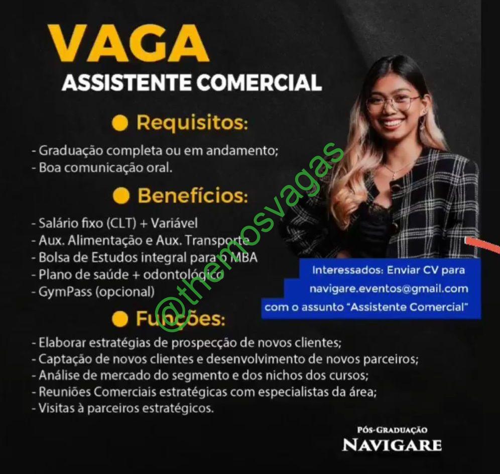 Assistente Comercial São Luís Ma 01 Vagas Themos Vagas Empregos E Estágiosthemos 3214